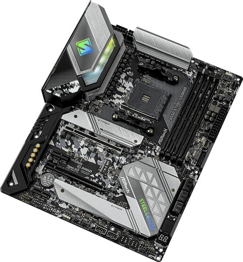 ASRock B550 Steel Legend Motherboard ATX με AMD AM4 Socket