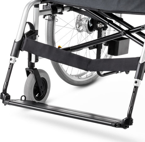 Meyra Eurochair 2.850 XXL Инвалидна количка Сгъваемо Тип светлина 58см 2.850