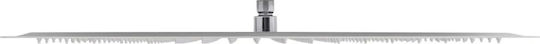 vidaXL Platz Duschkopf 50x50cm Inox