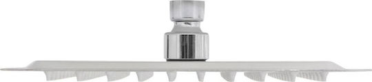 vidaXL Platz Duschkopf 20x20cm Inox