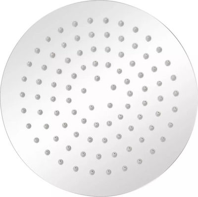 vidaXL Inox Round Showerhead Inox Ø20cm