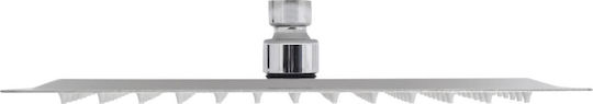 vidaXL Τετράγωνη Κεφαλή Ντουζ 25x25cm Inox