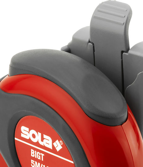Sola BIG T Метрическа лента с автоматично връщане 19мм x 5м
