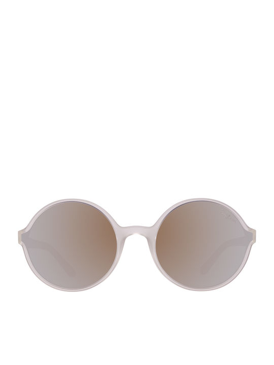 Pepe Jeans Ronnie Ochelari de soare Transparent cu Cadru & Maro Lentilă