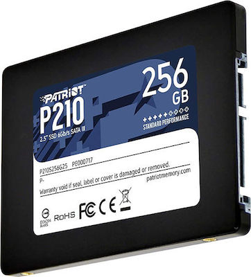 Patriot P210 SSD 256GB 2.5'' SATA III