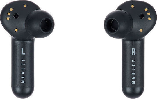 The House Of Marley Redemption ANC In-ear Bluetooth Handsfree Ακουστικά με Αντοχή στον Ιδρώτα και Θήκη Φόρτισης Μαύρα
