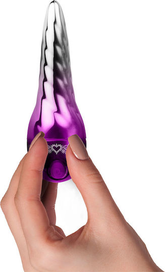Rocks Off Joycicles Shimmer Anal Plug with Vibration Small