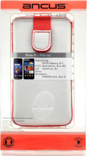 Ancus Protect Sock & Pouch up to 4.3" White