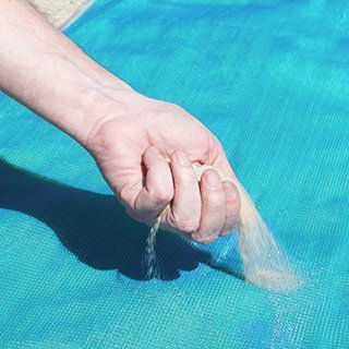 Factory Mat Beach Mat Sand-Free Light Blue 200x150cm