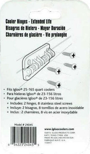 Igloo Fridge Spare Part made of Steel Black