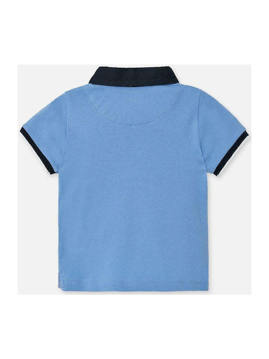 Mayoral Kids Polo Short Sleeve Light Blue