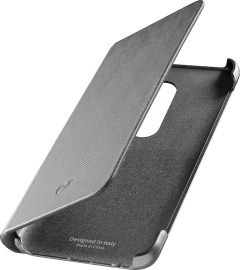 Cellular Line Book Piele artificială Negru (Redmi 8)