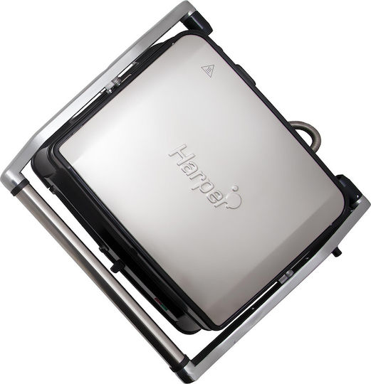 Harper HGE280CN Sandwichmaker Grill mit Keramikplatten 2000W Gray