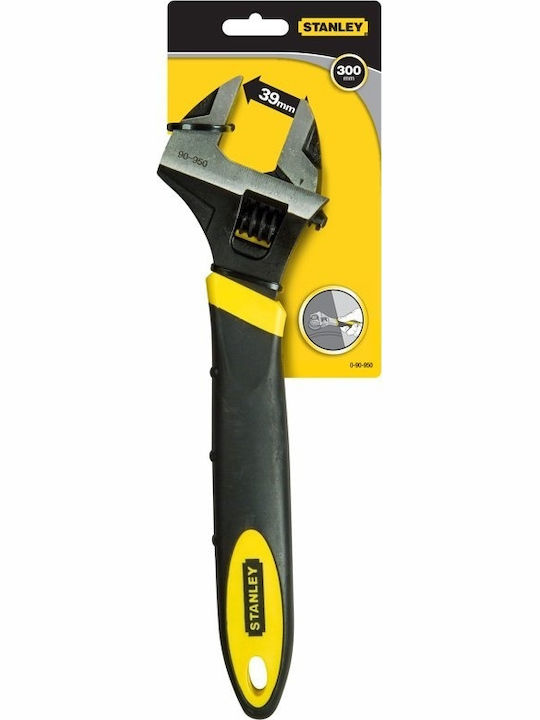 Stanley Maxsteel French Wrench with Adjustable Opening 39mm and Anti-Slip Handle 300mm