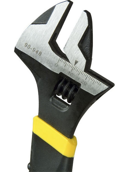 Stanley Maxsteel French Wrench with Adjustable Opening 29mm and Anti-Slip Handle 200mm