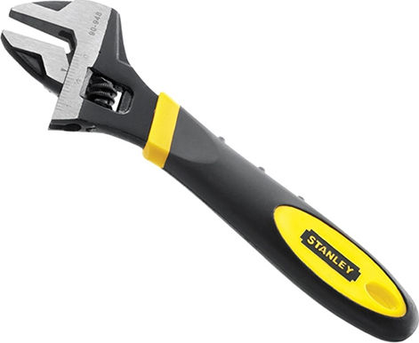 Stanley Maxsteel French Wrench with Adjustable Opening 24mm and Anti-Slip Handle 150mm