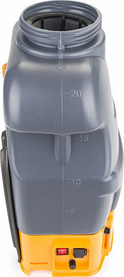 Powermat 12 V Rückenspritze 12V mit Batterie 15Ah mit Kapazität 20Es 4.5bar