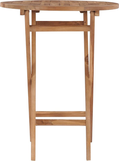 Sitting Room Foldable 60x60x75cm Brown