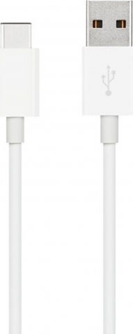 Partner Tele USB 2.0 Kabel USB-C männlich - USB-A Weiß 1m