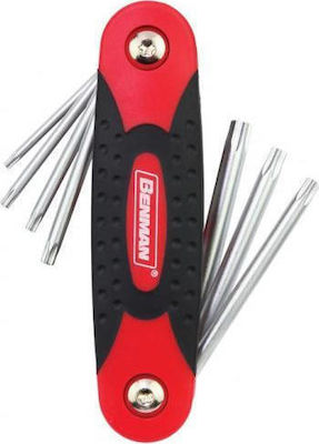 Benman Set mit 7 Torx-Schlüsseln