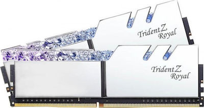 G.Skill Trident Z Royal 32GB DDR4 RAM mit 2 Modulen (2x16GB) und Geschwindigkeit 3600 für Schreibtisch