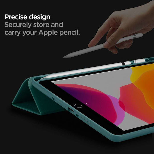 Spigen Urban Fit Flip Cover Greeη (iPad 2019/2020/2021 10.2'') ACS01062