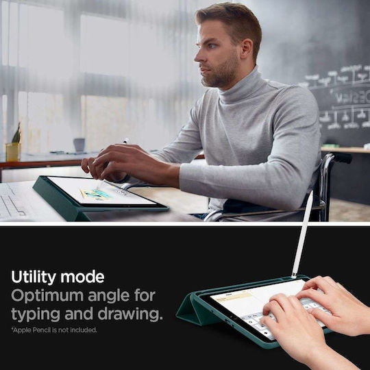Spigen Urban Fit Flip Cover Greeη (iPad 2019/2020/2021 10.2'') ACS01062