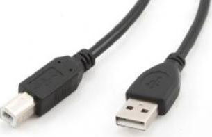 Cablexpert USB 2.0 Cablu USB-A - USB-B Negru 3.0m CCP-USB2-AMBM-10