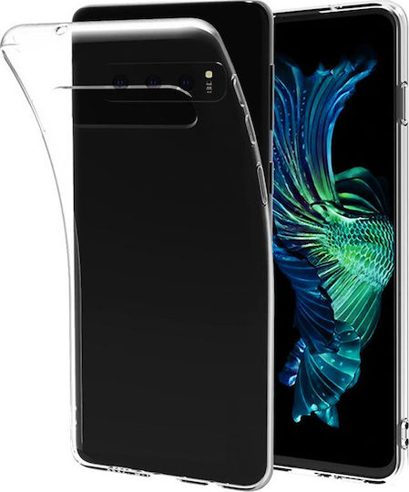 Back Cover Σιλικόνης 1mm Διάφανο (Galaxy S10)