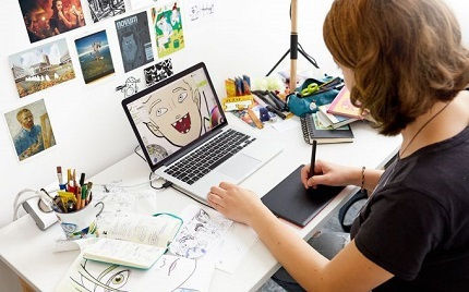 Wacom One 2017 Small Γραφίδα Σχεδίασης χωρίς Οθόνη