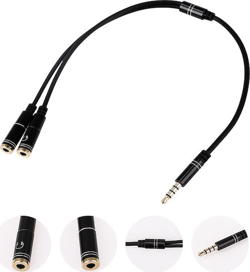 Cablexpert Converter 3.5mm male to 3.5mm 2x female 1pcs