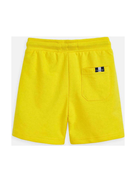 Mayoral Kids Shorts/Bermuda Fabric Yellow