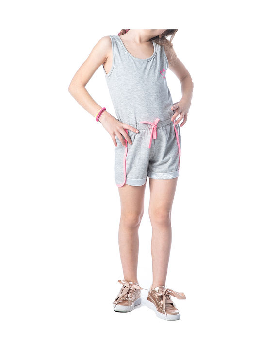 Joyce Kids One-piece Fabric Shorts/Bermuda Gray