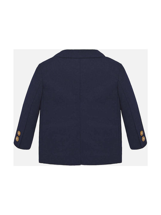 Mayoral Kids Blazer short Navy Blue