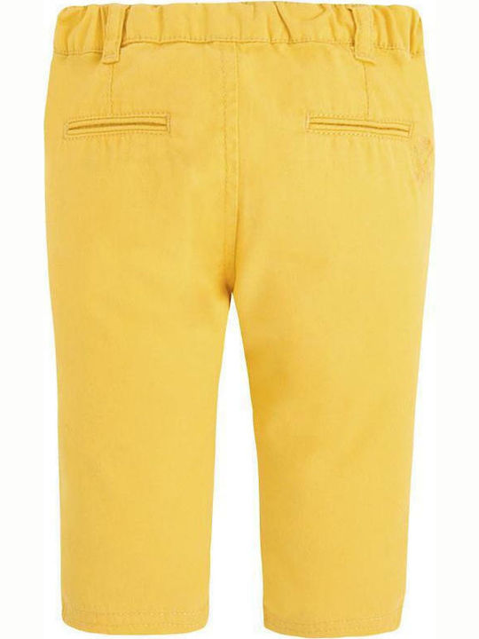 Mayoral Boys Fabric Trouser Yellow