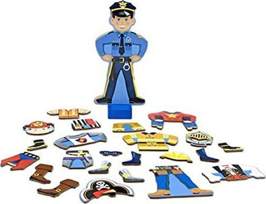 Melissa & Doug Magnetic Construction Toy Dress Up Billy for Children Aged 3+