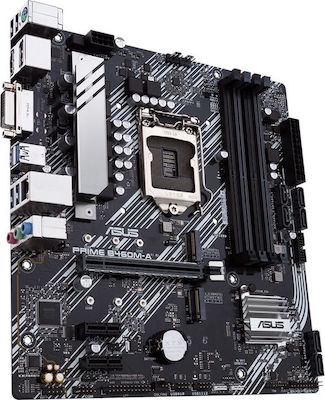 Asus Prime B460M-A Micro ATX Дънна платка с Intel 1200 Гнездо