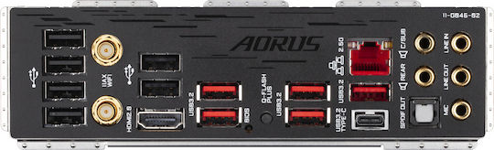 Gigabyte B550 Aorus Master (rev. 1.0) Motherboard ATX με AMD AM4 Socket