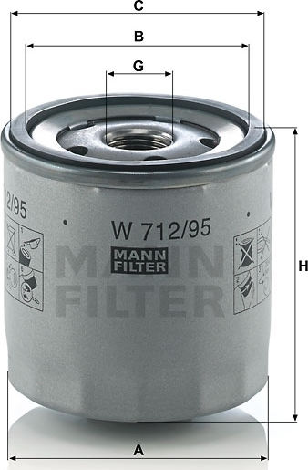 Mann Filter Φίλτρο Λαδιού