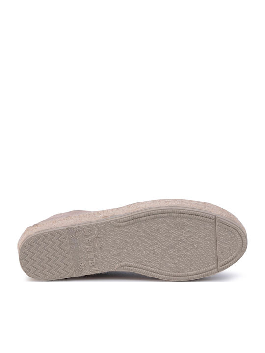 Hamptons Women's Suede Espadrilles Vintage Taupe