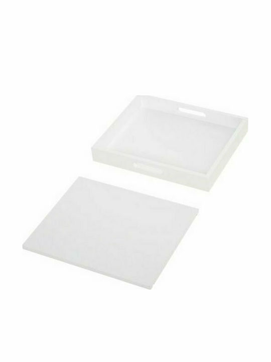 HomCom Τρόλεϊ Κουζίνας Ξύλινο 4 Θέσεων Καφέ 40x30x76cm