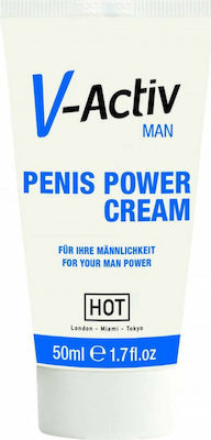 HOT V-Activ Stimulant Cremă pentru bărbați 50ml