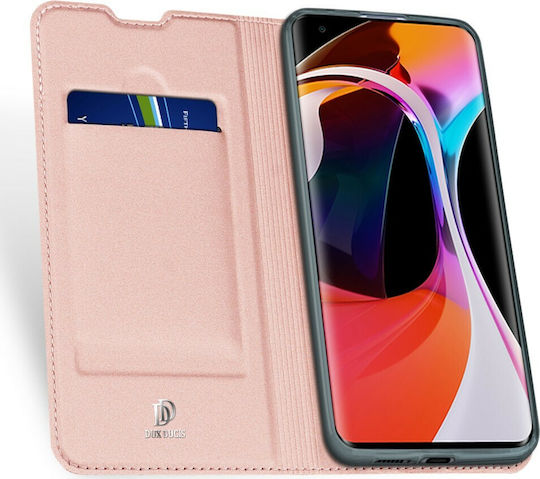Dux Ducis Skin Pro Книга Изкуствена кожа Розово злато (Xiaomi Mi 10 / Mi 10 Pro)
