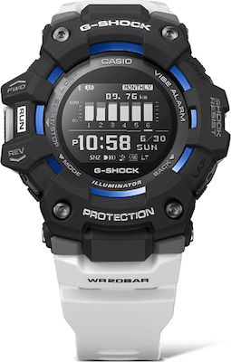 Casio G-Shock G-Squad GBD-100 49мм Смарт часовник (Бял)