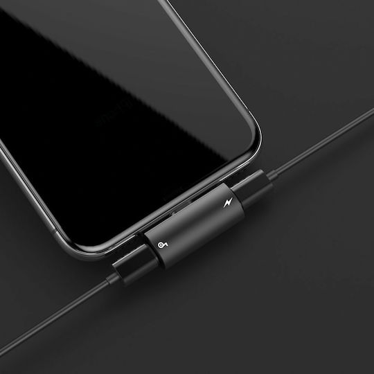 Baseus L46 Μετατροπέας Lightning male σε Lightning 2x female 1τμχ