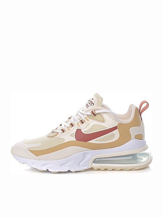 Air Max 270 React Дамски Маратонки Team Gold / Cinnamon / Club Gold / Pale Ivory