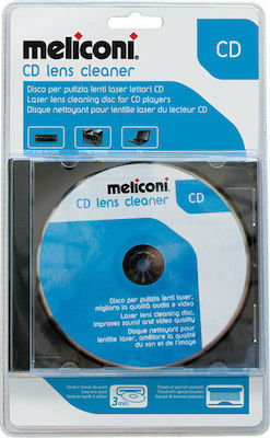 Meliconi 621012 - Disco limpiador para lentes láser de reproductores de DVD  : : Electrónica