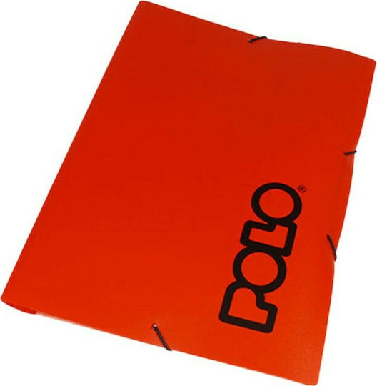 Polo Folder Transparent with Rubber Band for Paper A4 (Μiscellaneous colours)