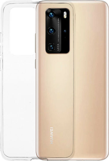 Hurtel Back Cover Σιλικόνης 0.5mm Διάφανο (Huawei P40 Pro)