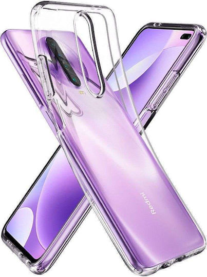 Spigen Liquid Crystal Back Cover Silicone 0.5mm Transparent (Xiaomi Pocophone X2/Redmi K30)